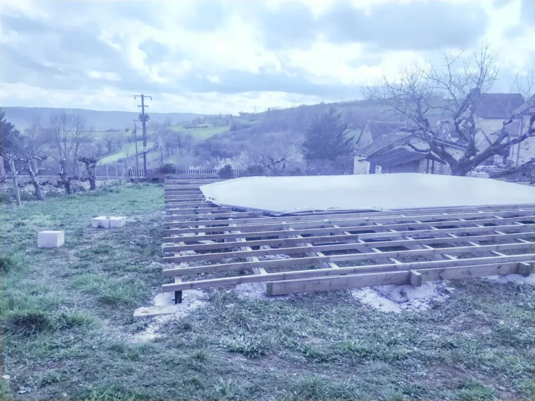 Création terrasse pour piscine