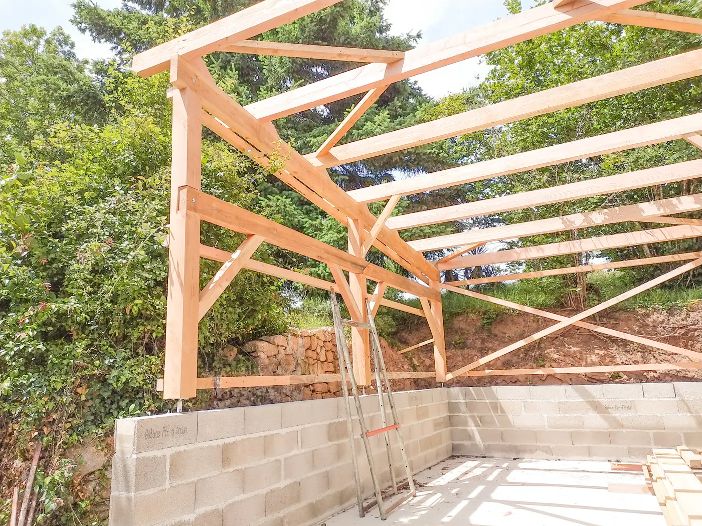 Ossature en bois Ossature en bois
