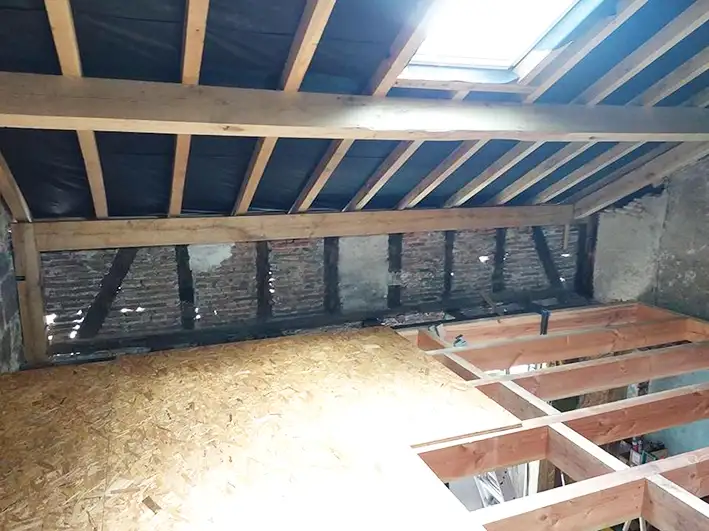 Création plancher OSB Création plancher OSB