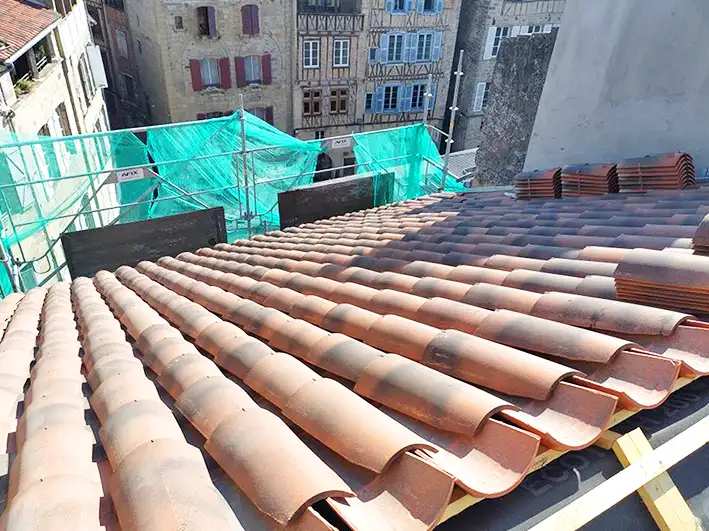 Rénovation toiture à Figeac Rénovation toiture à Figeac