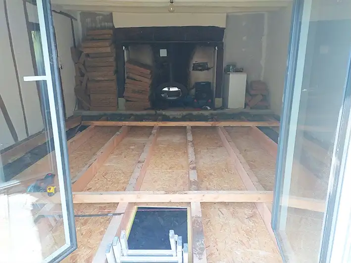 Reprise parquet solive 2