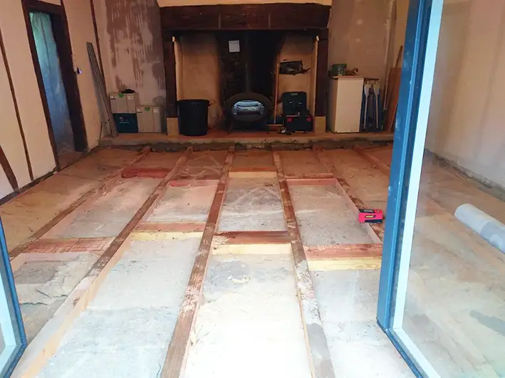 Reprise parquet solive 3