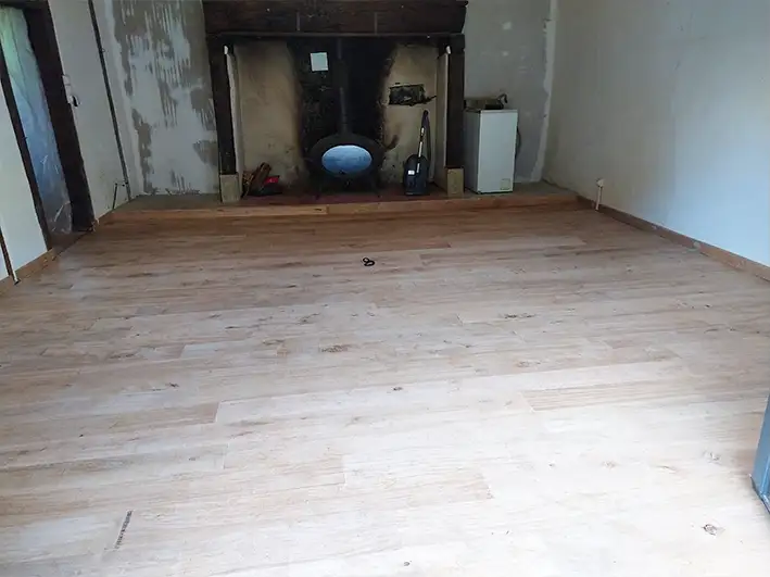 Reprise parquet solive 5