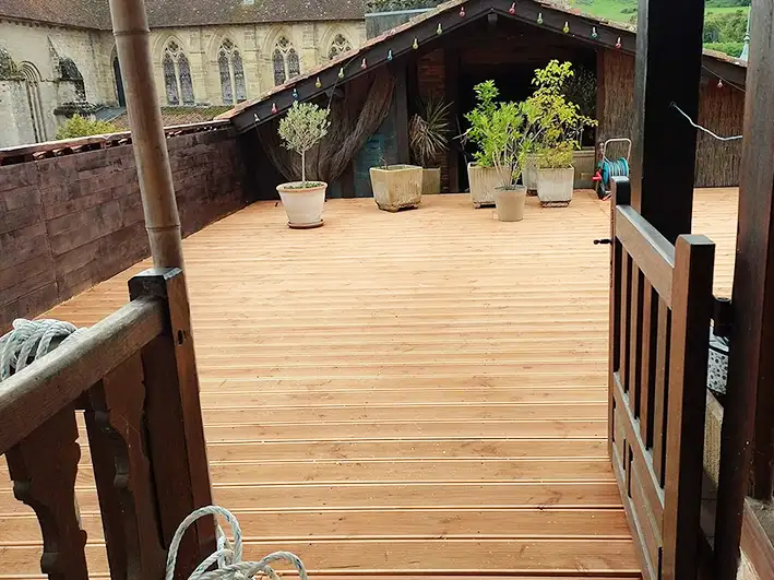 Terrasse bois figeac